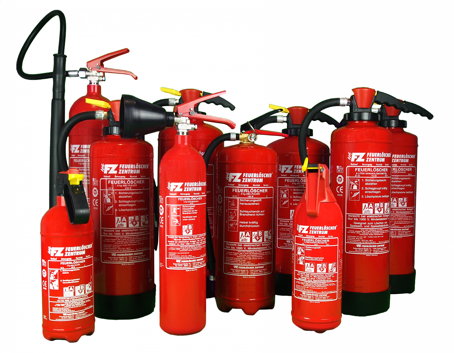 Feuerlöscher im Raum Leonberg